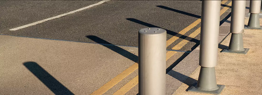 Custom Anti-Theft Traffic Bollard System Installations in Dania Beach, FL