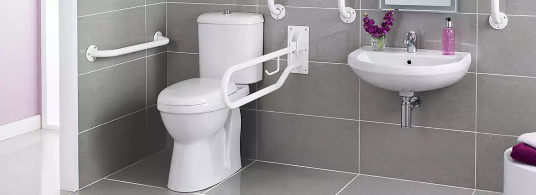 Modern Handicap Bathroom Solutions with Safety Features in Dania Beach, FL
